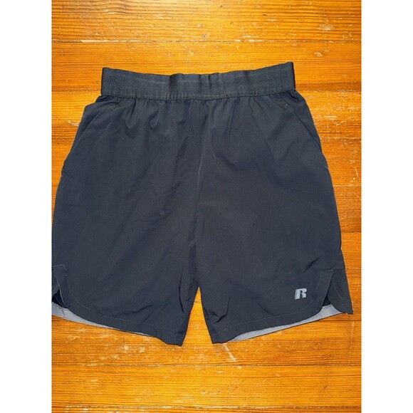 Russell Mens Size Small Grey Gym Athletic Running Workout Shorts - Picture 1 of 3